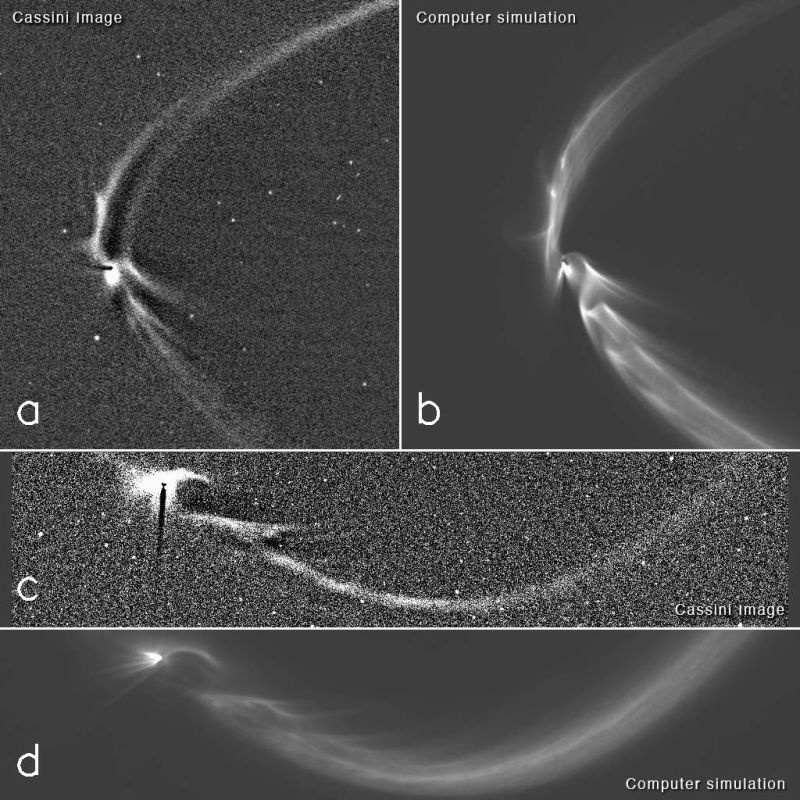 NASA’s Cassini Probe Dove Through An Ice Moon’s Geysers Today 