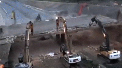 Watch A Bridge Get Quickly And Neatly Demolished In This Timelapse