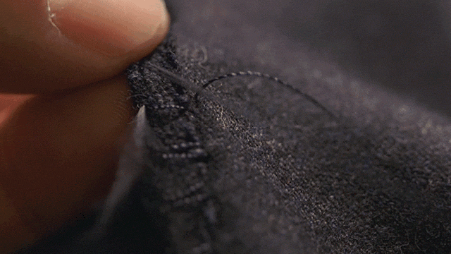 The Peacefulness Of Hand Stitching A Tie