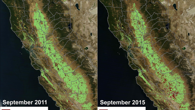 This Is What Five Years Of Drought Has Done To California’s Farmland