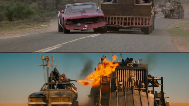 This Shot-By-Shot Comparison Of Old And New Mad Max Is A Blast