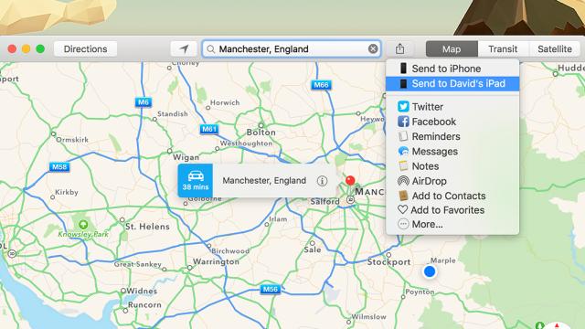Send Maps From Your Desktop To Your Mobile Device