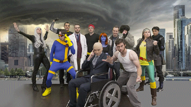 Watch How Photoshop Magically Transforms Halloween Costumes Into The Real X-Men