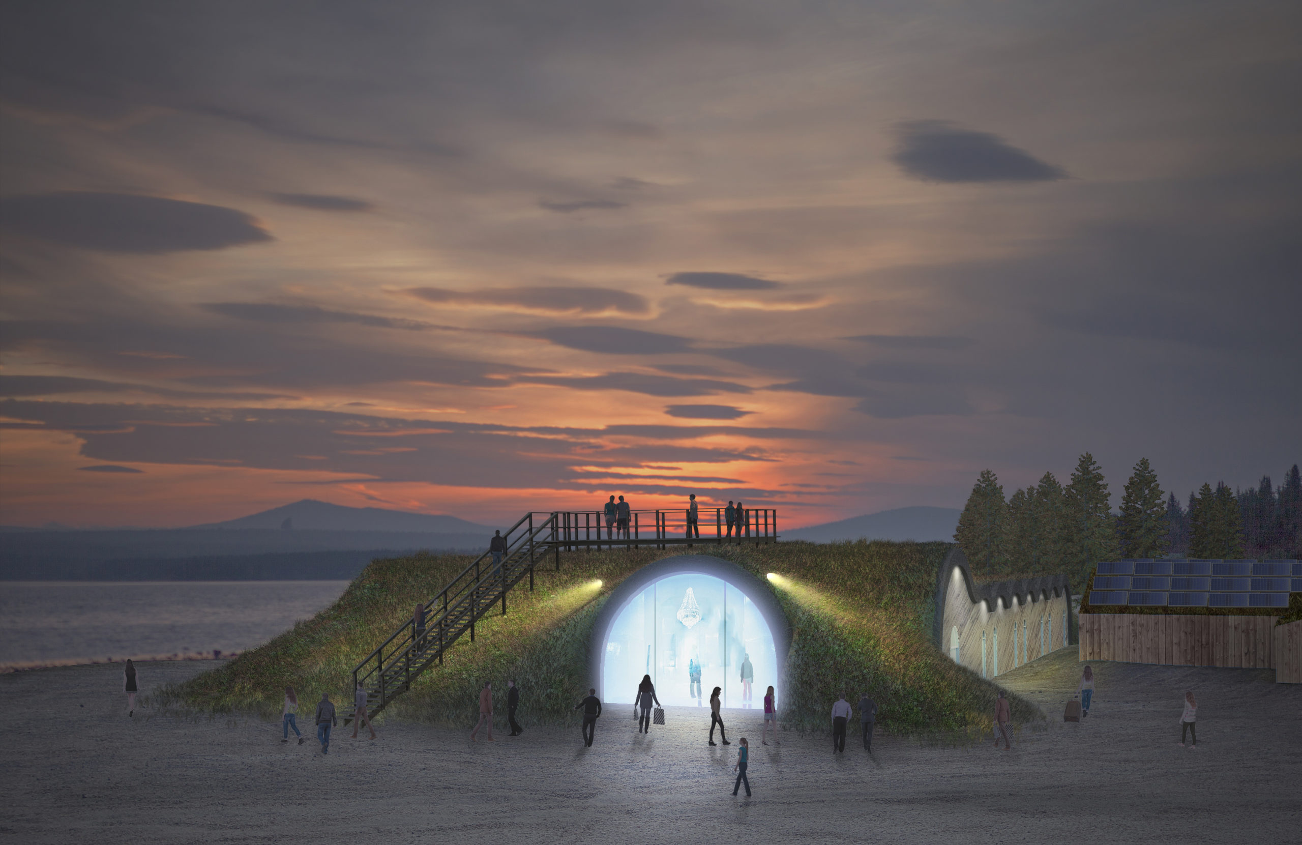 Solar Power Will Keep This Ice Hotel Nice And Cold All Year