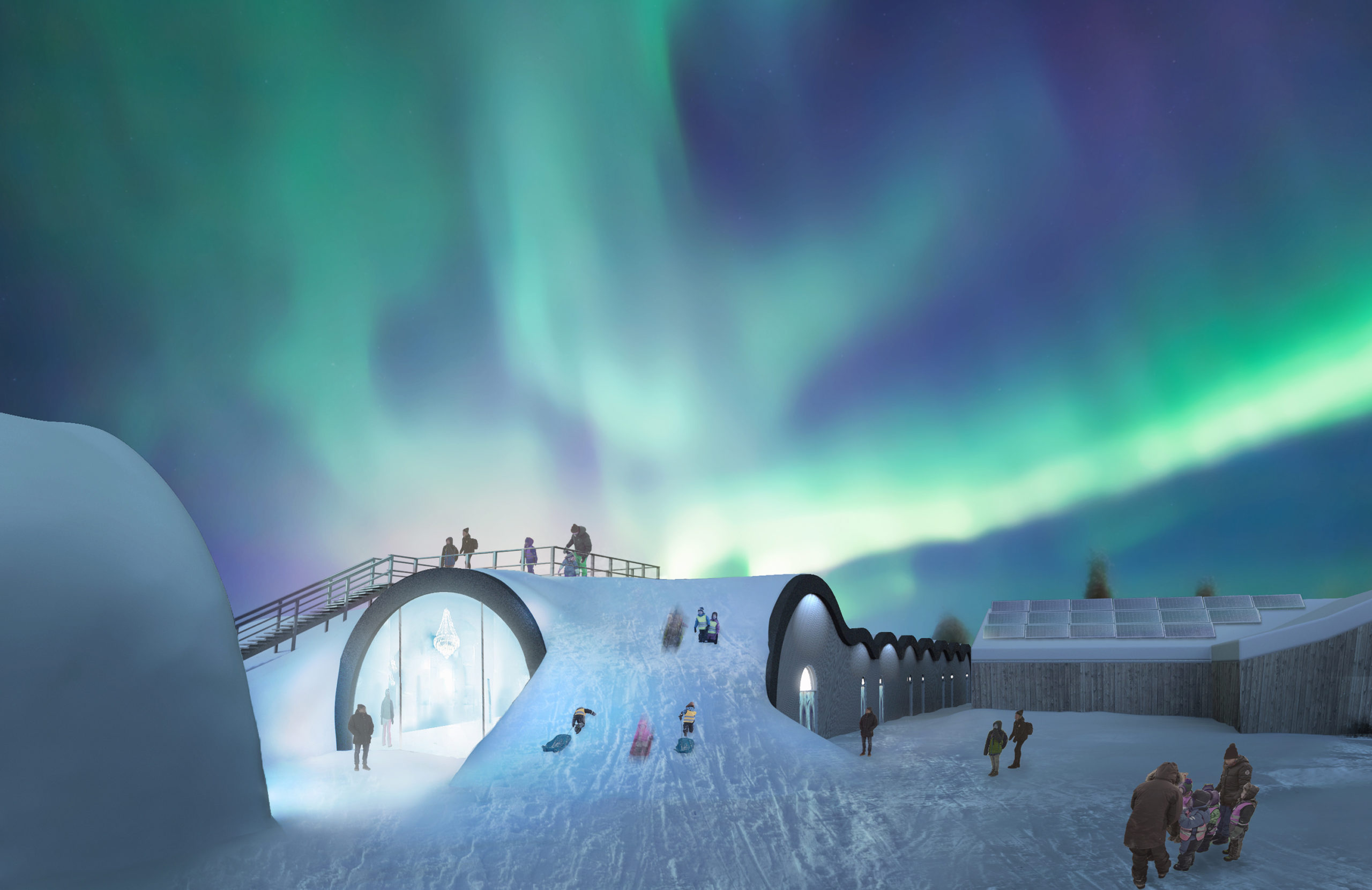 Solar Power Will Keep This Ice Hotel Nice And Cold All Year