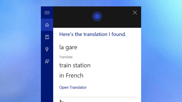 Cortana Can Be Your Own Personal Translator In Windows 10