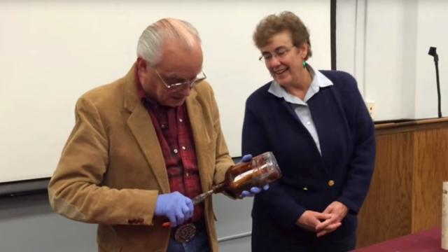 Time Capsule Opened, Contains Punchline For 71-Year-Old Joke
