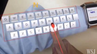 Your Forearm Could Soon Morph Into An Augmented Reality Keyboard