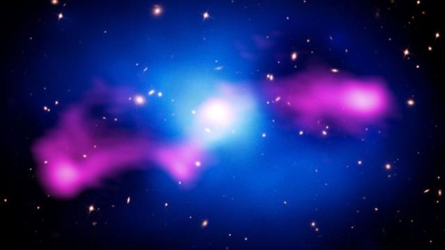 This Galaxy Cluster Is Home To The Most Powerful Explosion Since The Big Bang