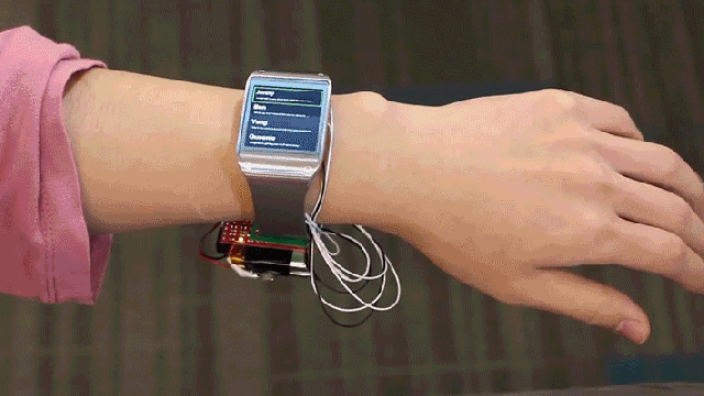 This Smartwatch Detects Gestures By Watching The Muscles Inside Your Arm Move