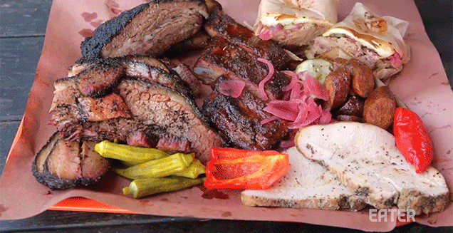Seeing This Perfect Meat Plate Of Barbecue Get Made Is The Most Beautiful Thing