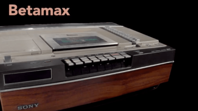 Sony Only Just Got Round To Killing Betamax