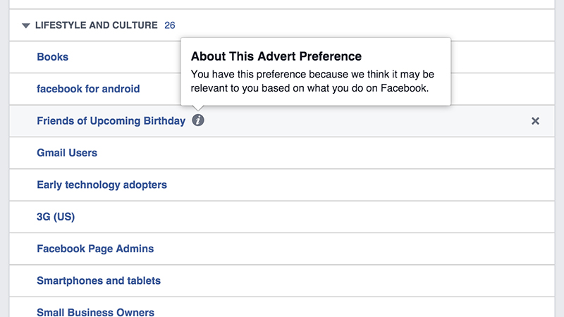 You Can Decide What Ads Facebook Shows You