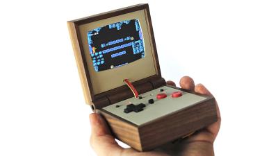 You Can Finally Buy That Beautiful Handheld Wooden Video Game Emulator