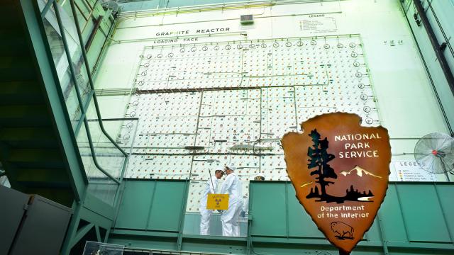 Why Does This Nuclear Reactor Have A National Park Sign?