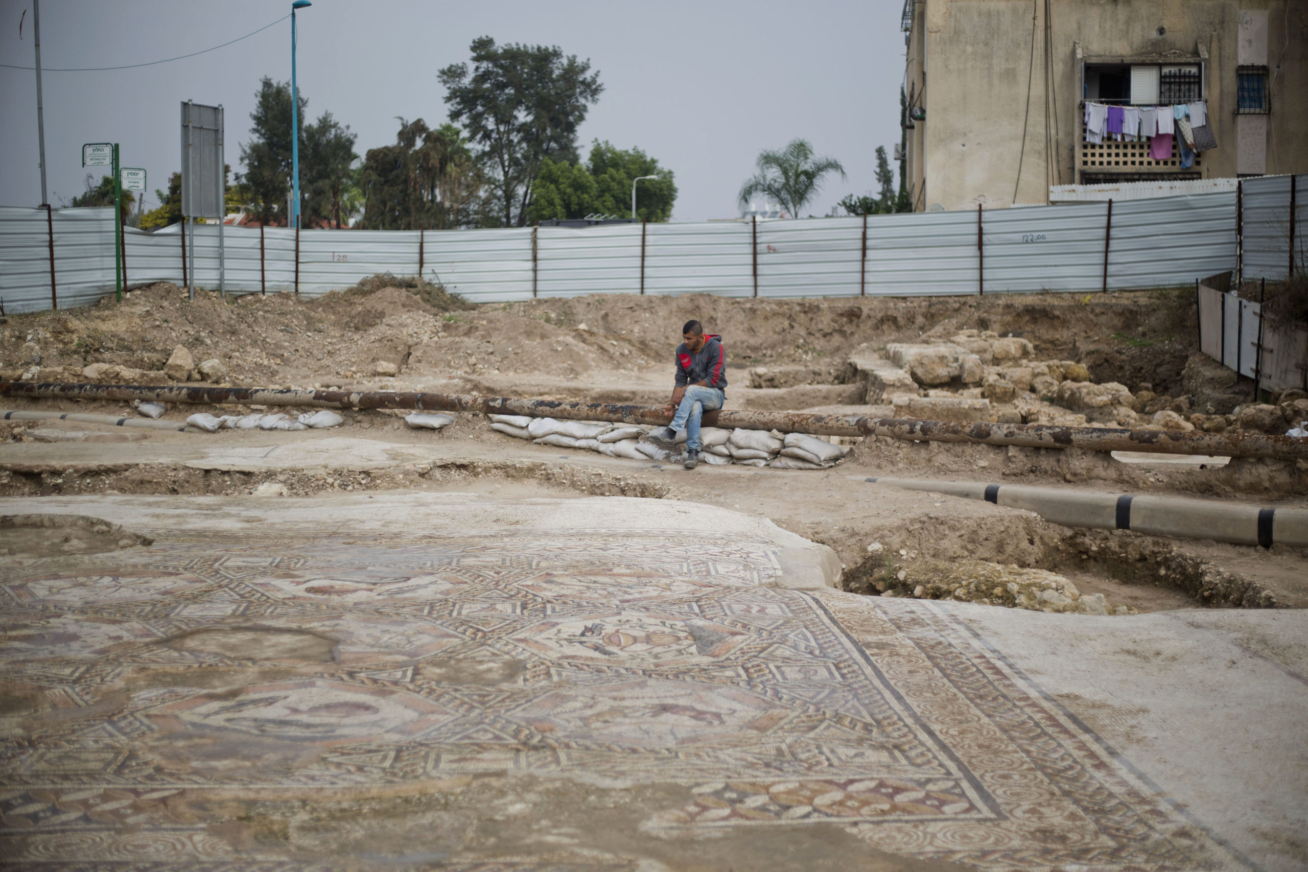 These Huge Roman Mosaics Were Hidden Under City Streets For 1700 Years 