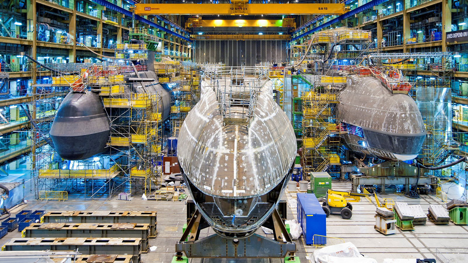 This Towering Egg Is The Nose Of UK’s Next Nuclear Submarine