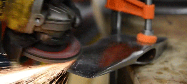 The Restoration Of A Fireman’s Axe Is A Really Fun Process To See