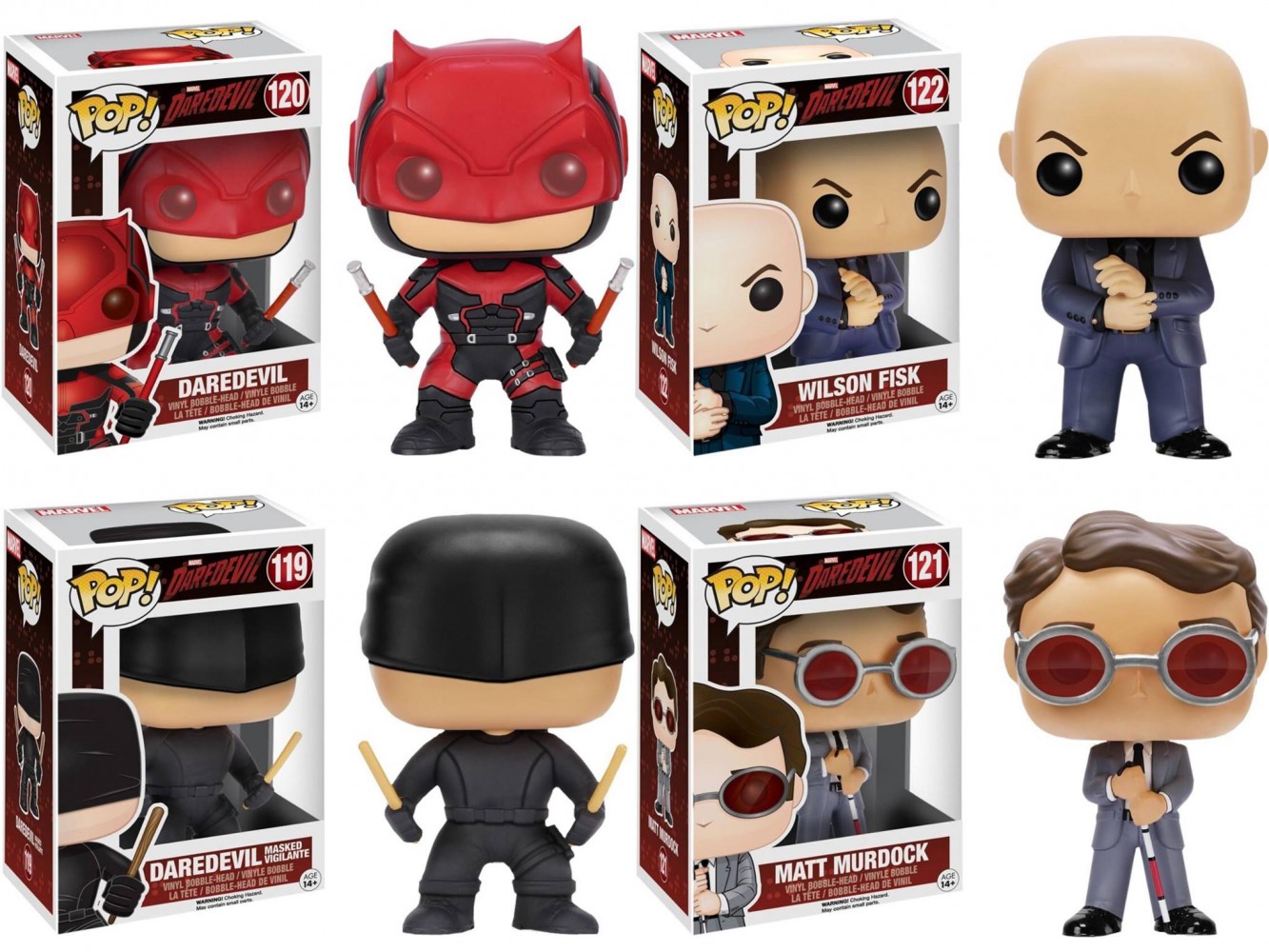 The First Daredevil TV Series Merchandise Is A Line Of Cutesy Pop Vinyls