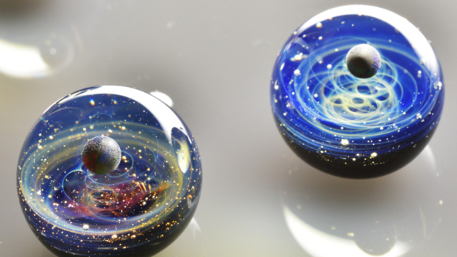 Become Master Of Your Own Little Cosmos With A Space Glass Pendant 