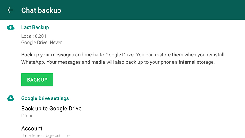 How To Back Up And Restore WhatsApp Chats With Google Drive