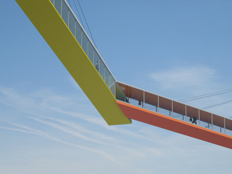 Behold The Dizzying Pedestrian Bridge Copenhagen Is Building Above Its Harbour