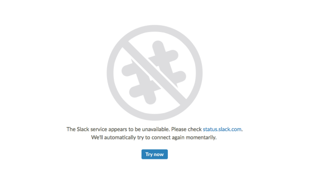 What Did You Do While Slack Was Down?