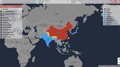 Keep Track Of All The World’s Territorial Disputes With This Amazing Interactive Map