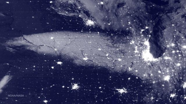Here’s What The Aftermath Of A Snowstorm Looks Like To A Satellite 