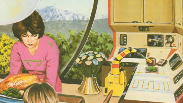 This Family Dinner Of The Future From 1981 Looks Depressing As Hell