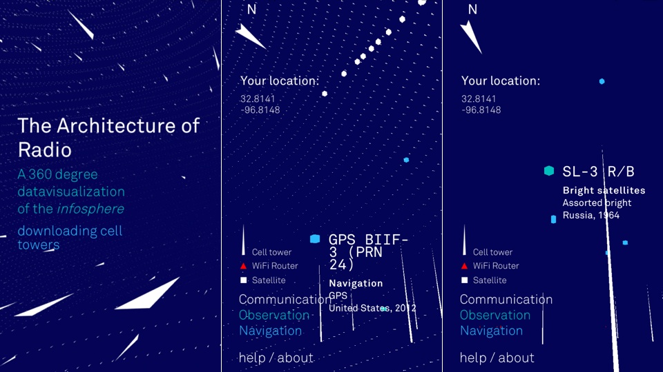 This Beautiful App Lets You See The Mobile Towers, Wi-Fi Signals, And Satellites Around You