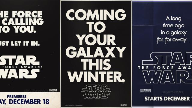 Retro-Style Ads For The Force Awakens Dials The Hype Up To 11