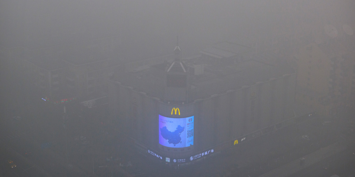 In Pictures: China Is Enveloped In Thick And Dangerous Smog