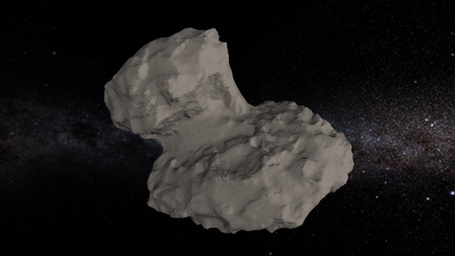 New 3D Shape Model Shows The Rosetta Comet In Unprecedented Detail