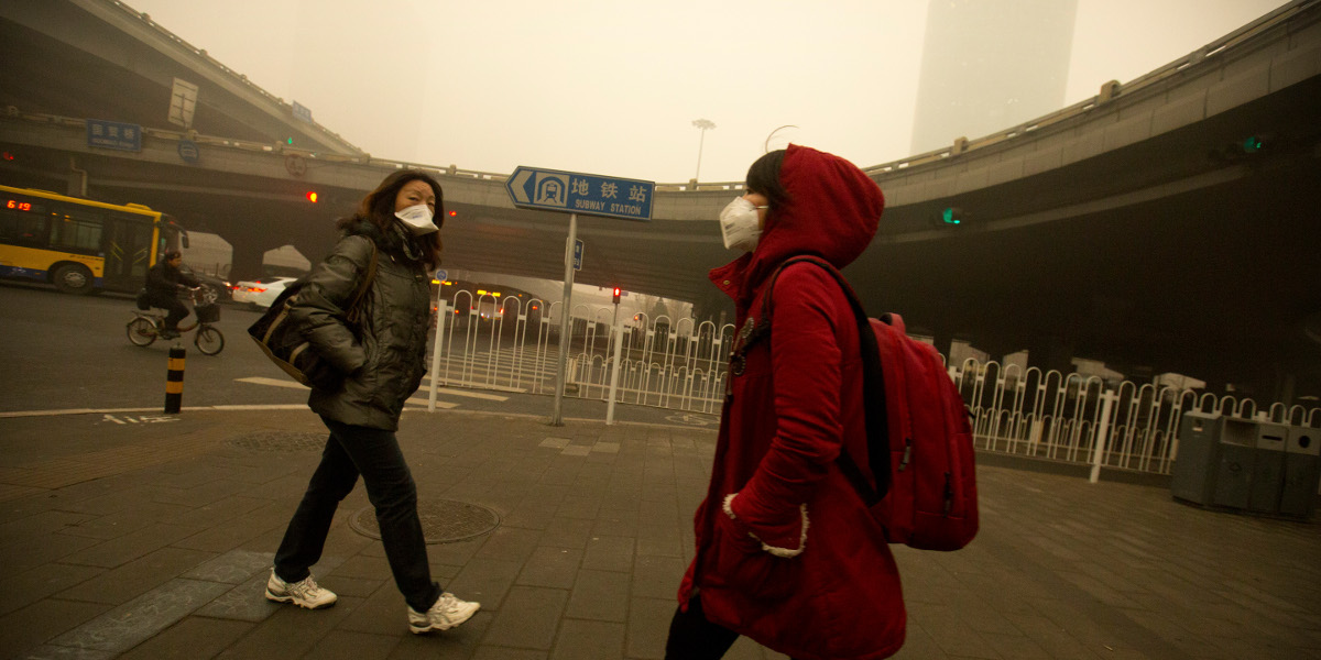 In Pictures: China Is Enveloped In Thick And Dangerous Smog