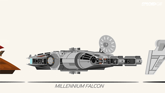 Here Are All The Original Star Wars Trilogy Vehicles To Scale