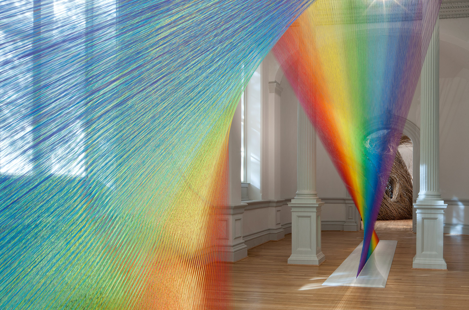 It Took 88km Of Sewing Thread To Create This Complete Spectrum Of Visible Colour 