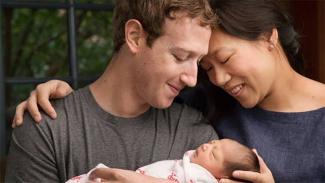 Mark Zuckerberg Celebrates Birth Of First Born Child By Giving Away (Almost) All Of His Facebook Shares (Eventually)