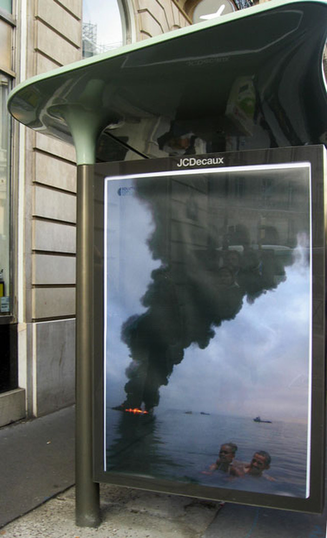 Paris Is Covered In Fake Ads That Mock The Climate Talks’ Corporate Sponsors