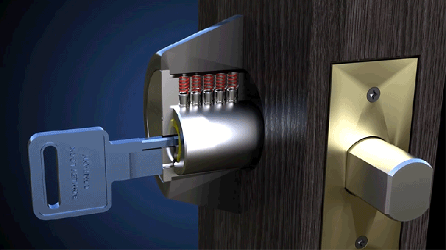 Conventional Picking Tools Won’t Work On This Shielded Lock