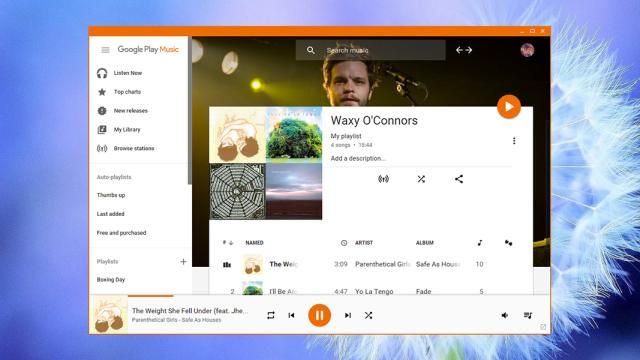 Play Google Play Music From Your Computer Desktop