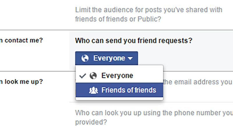 Make It Harder For People To Find You On Facebook