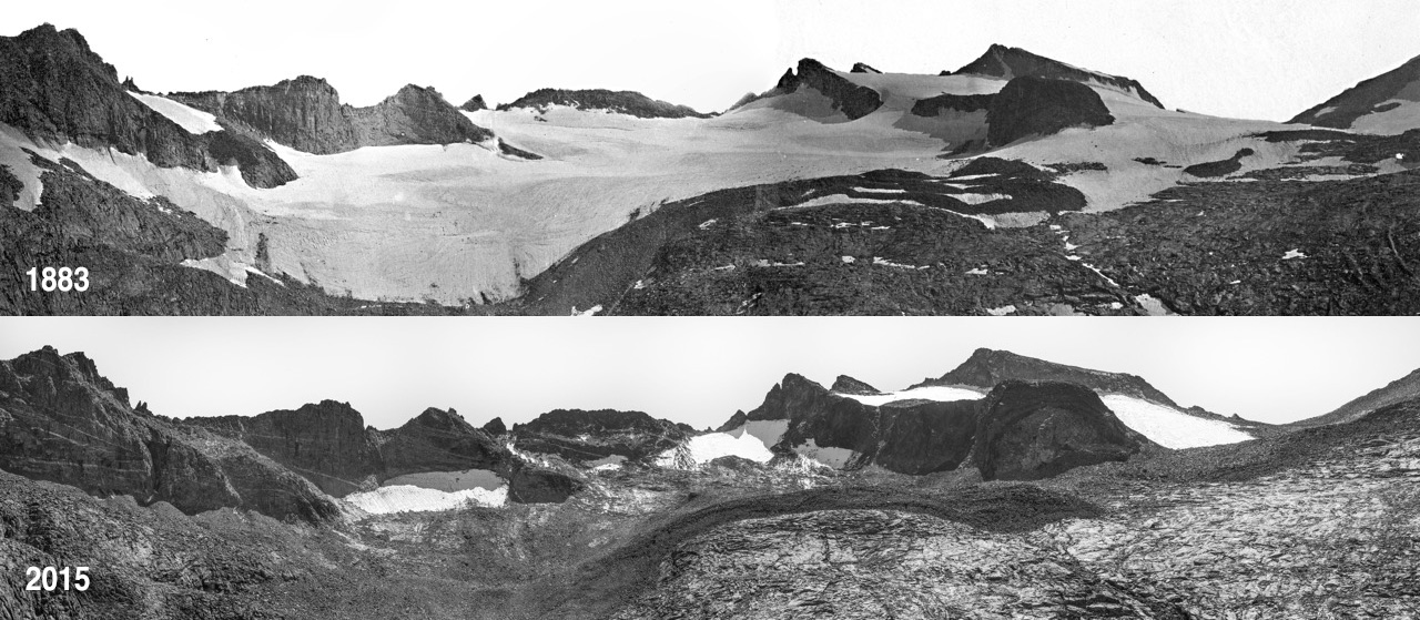 You Can Barely Even See Yellowstone’s Largest Glacier Anymore