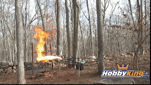 This Flamethrower-Equipped Drone Looks Like A Legal Nightmare