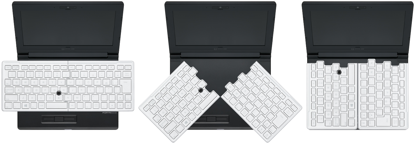 There's A 12-Inch Keyboard Inside This 8-Inch Laptop