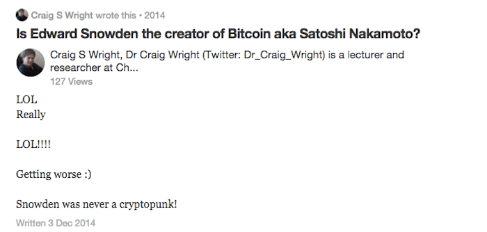 Craig Wright, The Man Who Claimed He Invented Bitcoin, Has Erased Himself