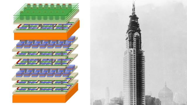 What The Computer Chip Of The Future Shares With Skyscrapers Of 100 Years Ago