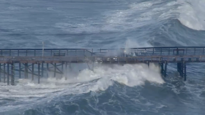 A California Pier Is The First Victim Of El Niño