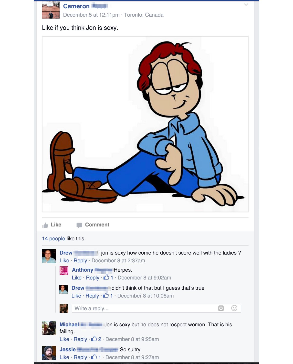 This Private Garfield Facebook Group Is The Last Irony-Free Place On The Internet