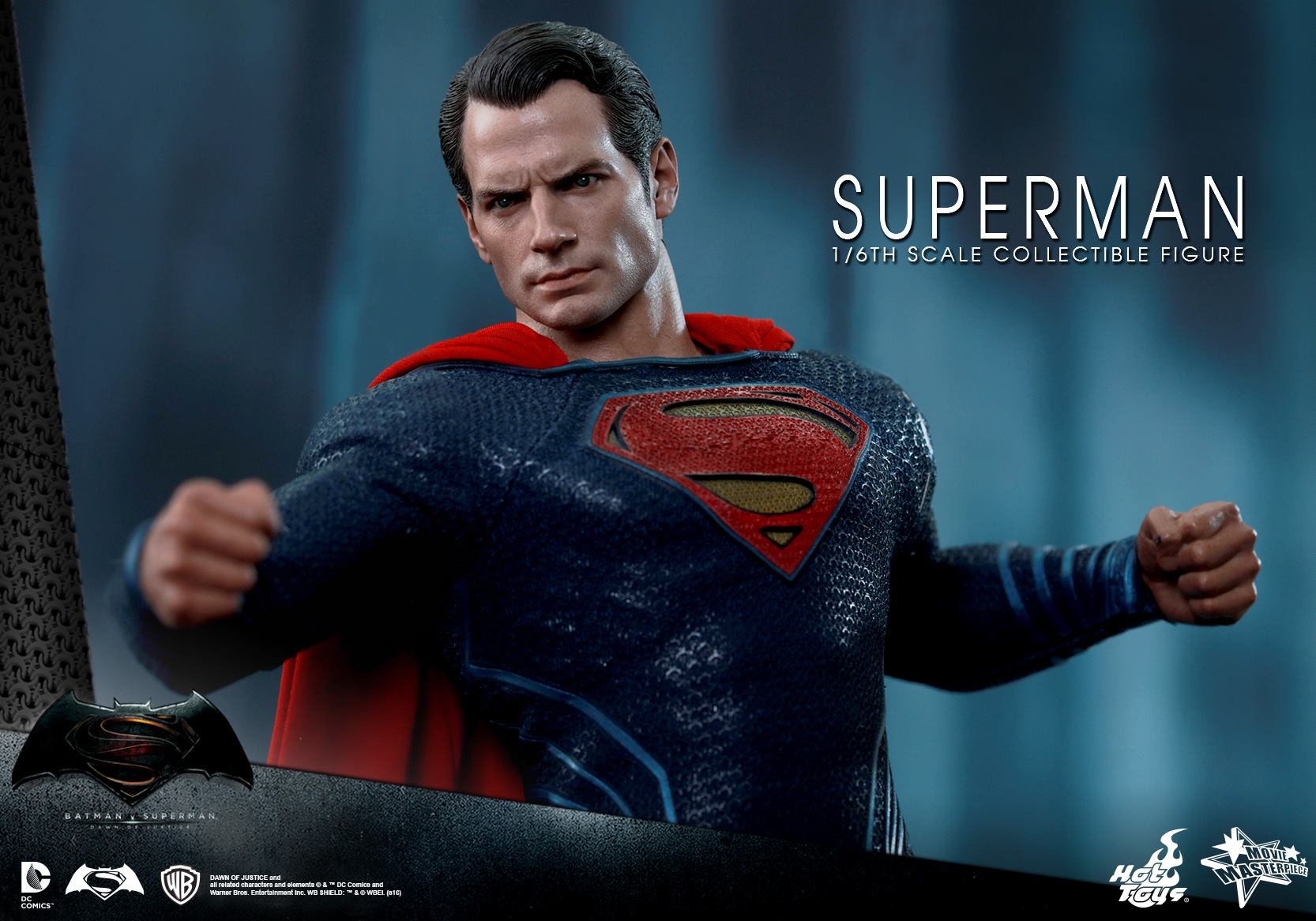 Giant Necks And Stern Looks Abound In Hot Toys’ Batman V Superman Figures
